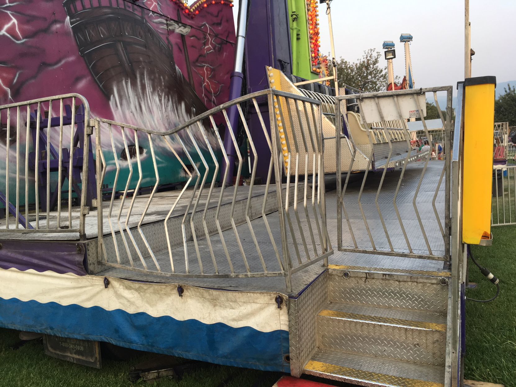 Typhoon ride-injury